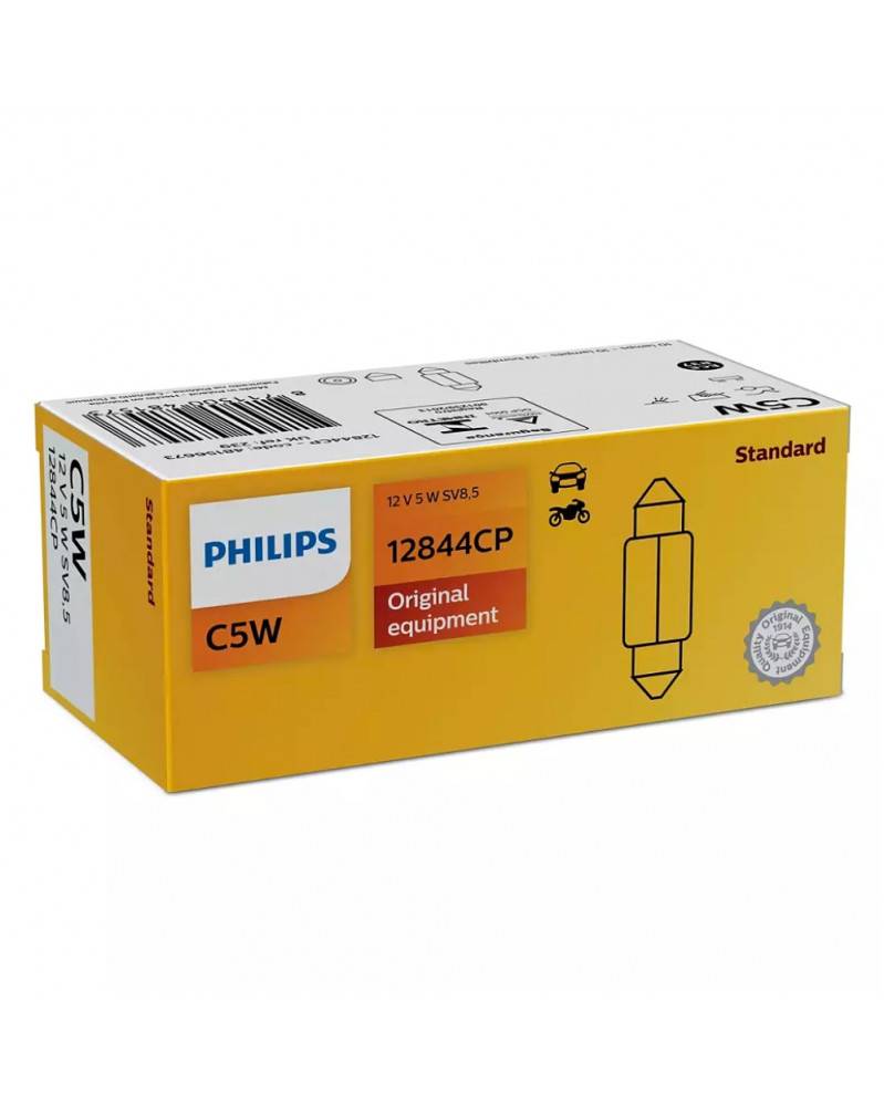 Philips Röhrenlampe 12V 5W 11x35mm | 10 Stk