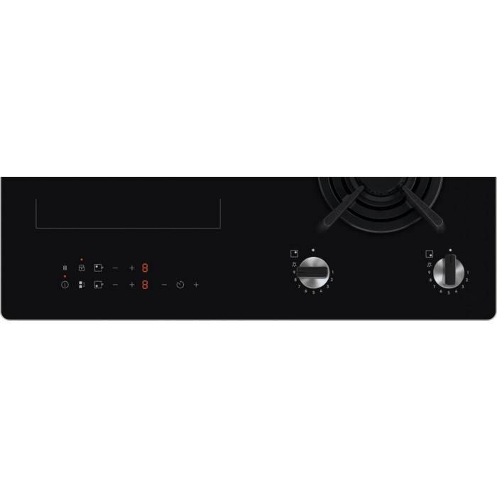 Electrolux KDI641723K, Schwarz, Integriert, 60 cm, Kombi, 4 Zone(n), 2 Zone(n)