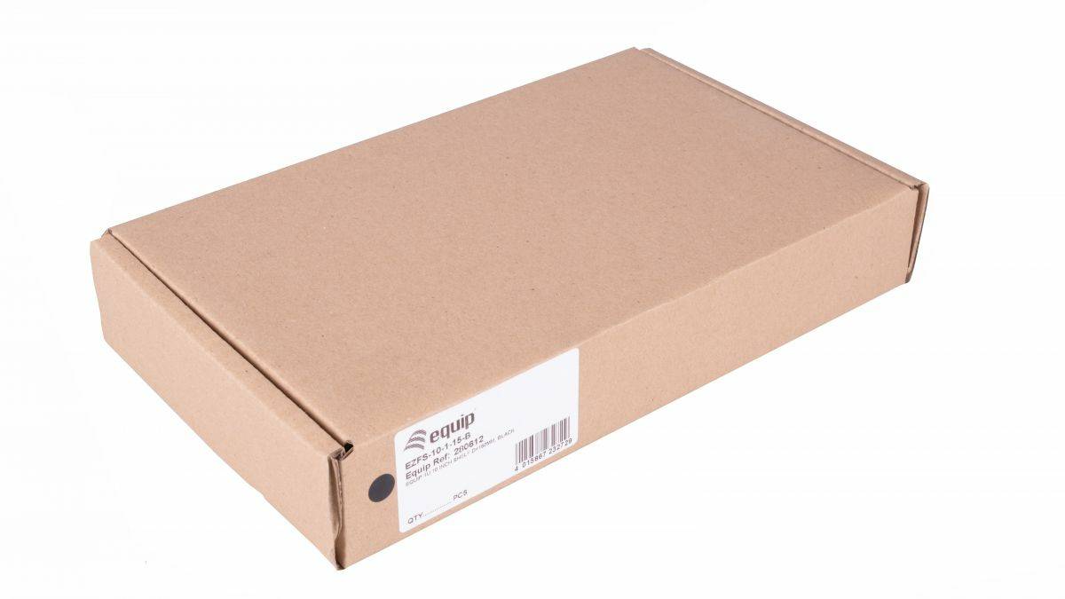 Equip Rack - Regal - 150 mm - Schwarz - 1U - 25.4 cm (10")