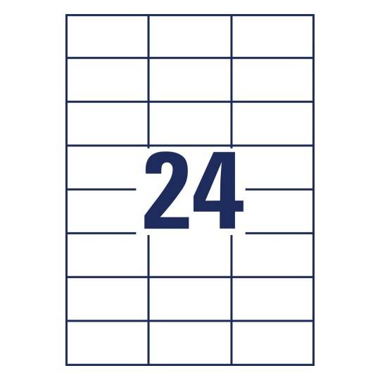 AVERY ZWECKFORM - Universal-Etiketten 70 x 37 mm 50+ 15 Bl - Etiketten/Beschriftungsbänder - A4