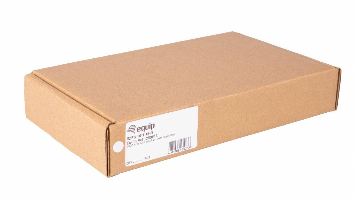Equip Rack - Regal - 150 mm - Hellgrau - 1U - 25.4 cm (10")
