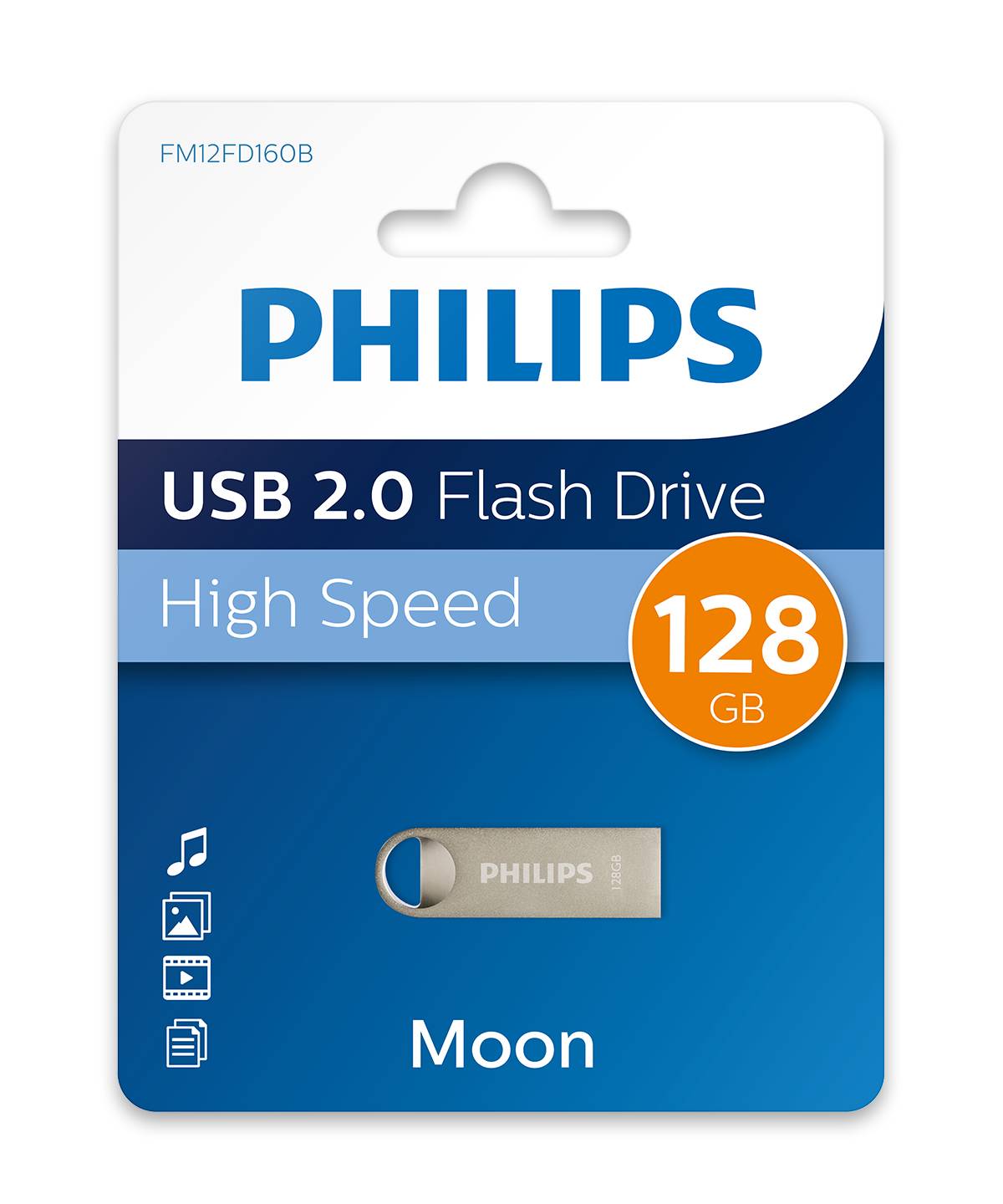 Philips USB 2.0 128GB Moon (FM12FD160B/00)