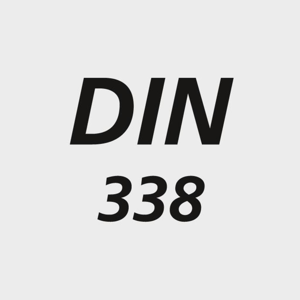 Spiralbohrer DIN338 HSSE INOX geschliffen Typ RN 6,8mm FORTIS