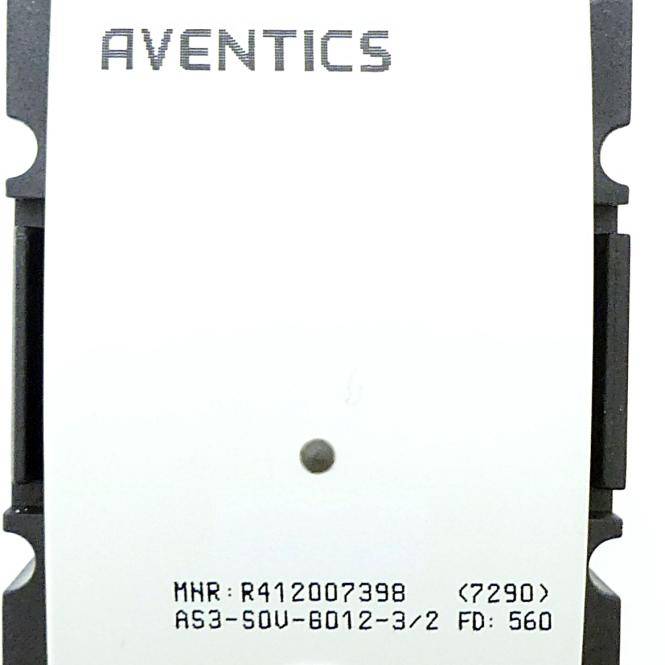 AVENTICS 3/2 Wegeventil AS3-SOV-G012-3/2 AS3-SOV-G012-3/2-POS-024-M12 (R412007398)