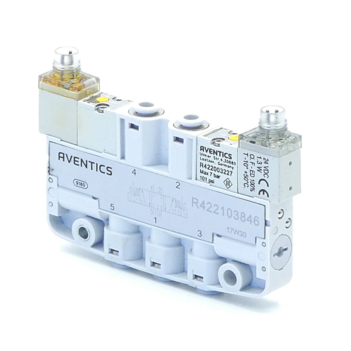 AVENTICS 5/3 Wegeventil LS04-5/3CC-024DC-AF-D-M8-D4-NE (R422103846)