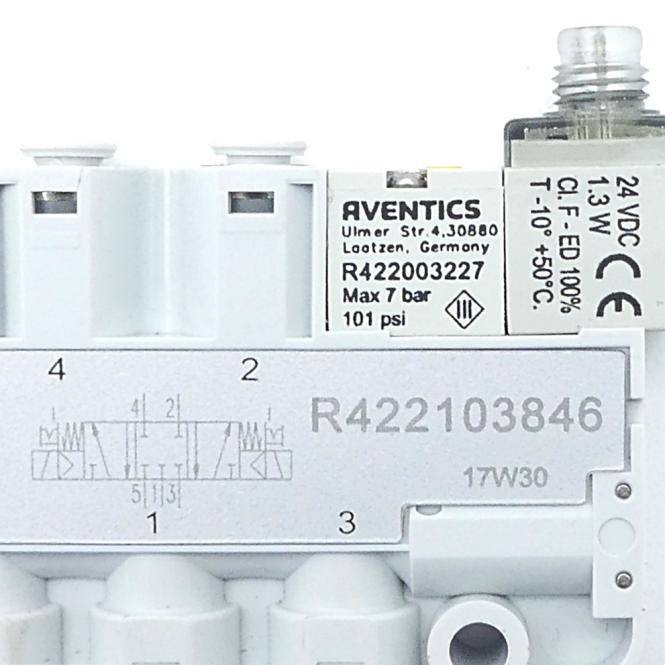 AVENTICS 5/3 Wegeventil LS04-5/3CC-024DC-AF-D-M8-D4-NE (R422103846)