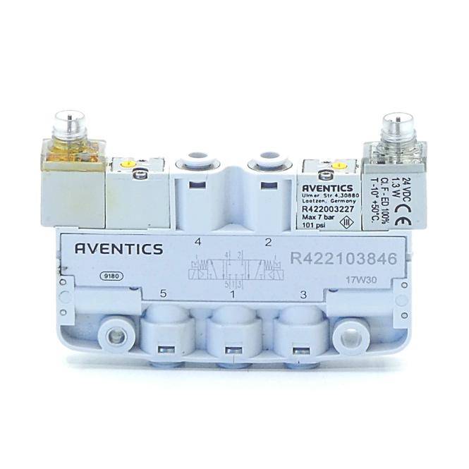 AVENTICS 5/3 Wegeventil LS04-5/3CC-024DC-AF-D-M8-D4-NE (R422103846)
