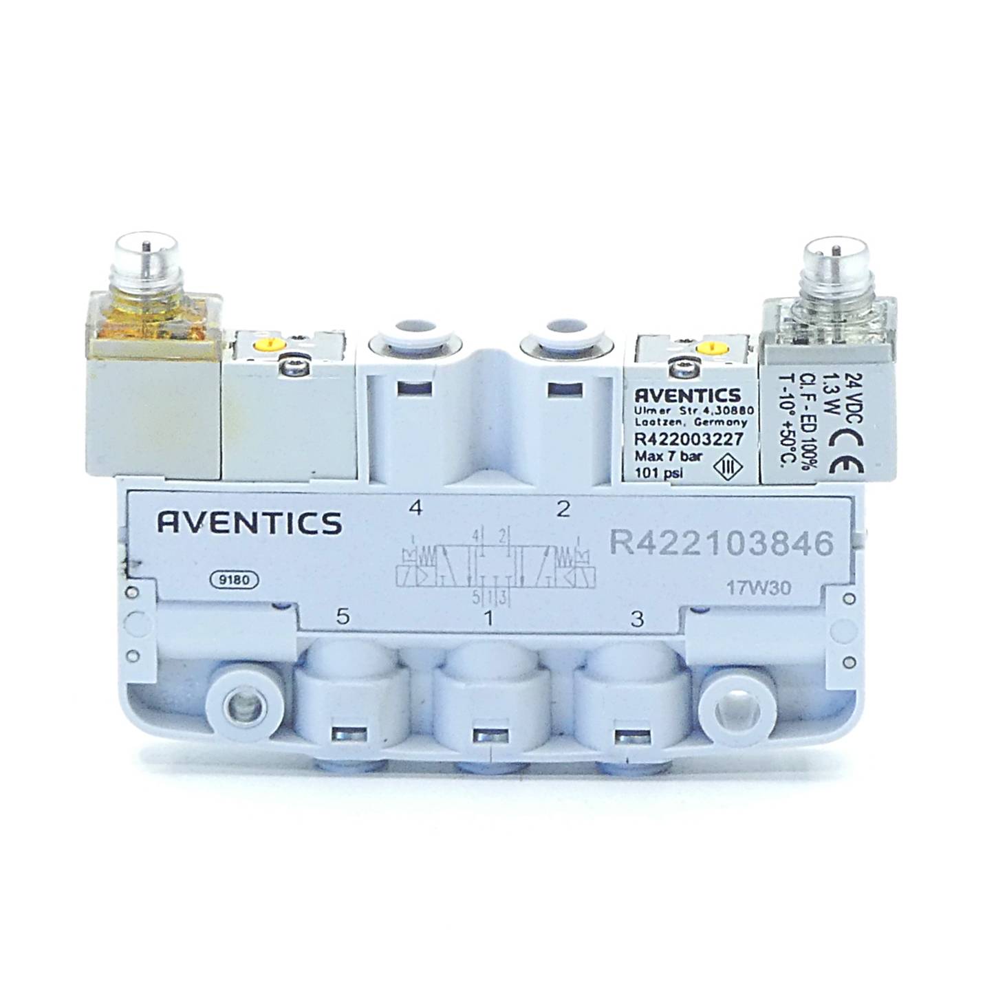 AVENTICS 5/3 Wegeventil LS04-5/3CC-024DC-AF-D-M8-D4-NE (R422103846)