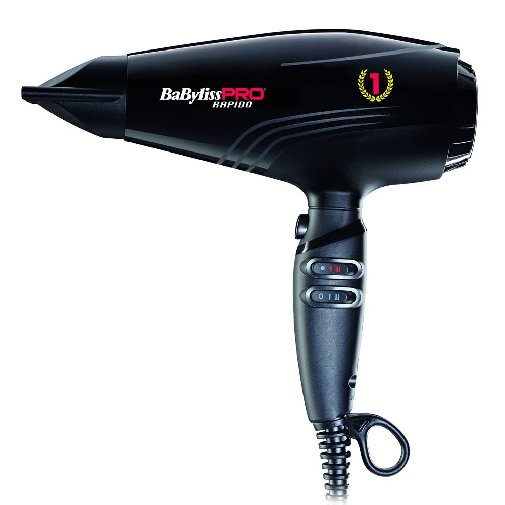 BaByliss RAPIDO DRYER, Keramik, 5000 h, 22500 RPM, 53,89 m/s, 1750 Tag, 91 m³/h