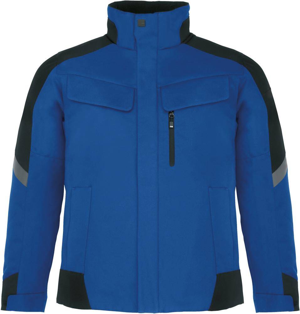 Arbeitsjacke LARS, royalblau/schwarz, Gr.2XL FHB