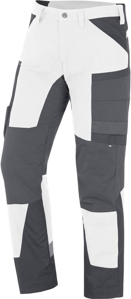 Arbeitshose Mio, weiß/anthrazit, Gr.46 FHB