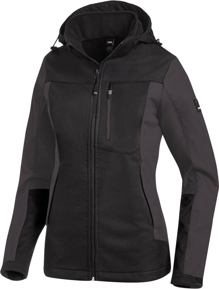 Softshelljacke JULIA anthrazit-schwarz, Gr.XL