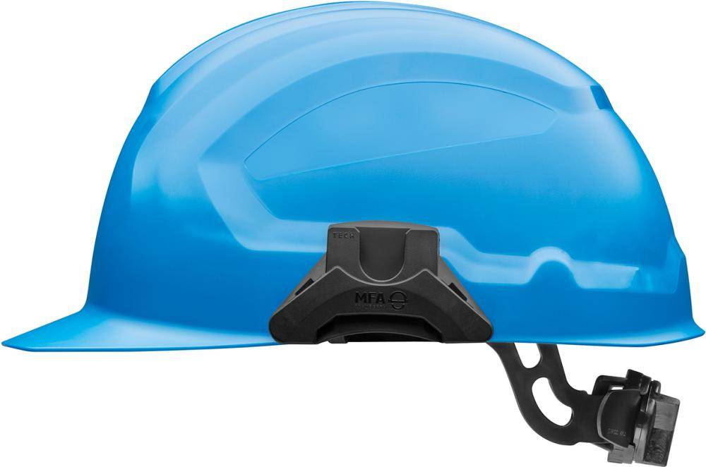 Schutzhelm CrossElectric mit Drehverschluss, blau