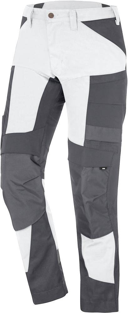 Arbeitshose Leo, weiß/anthrazit, Gr.50 FHB