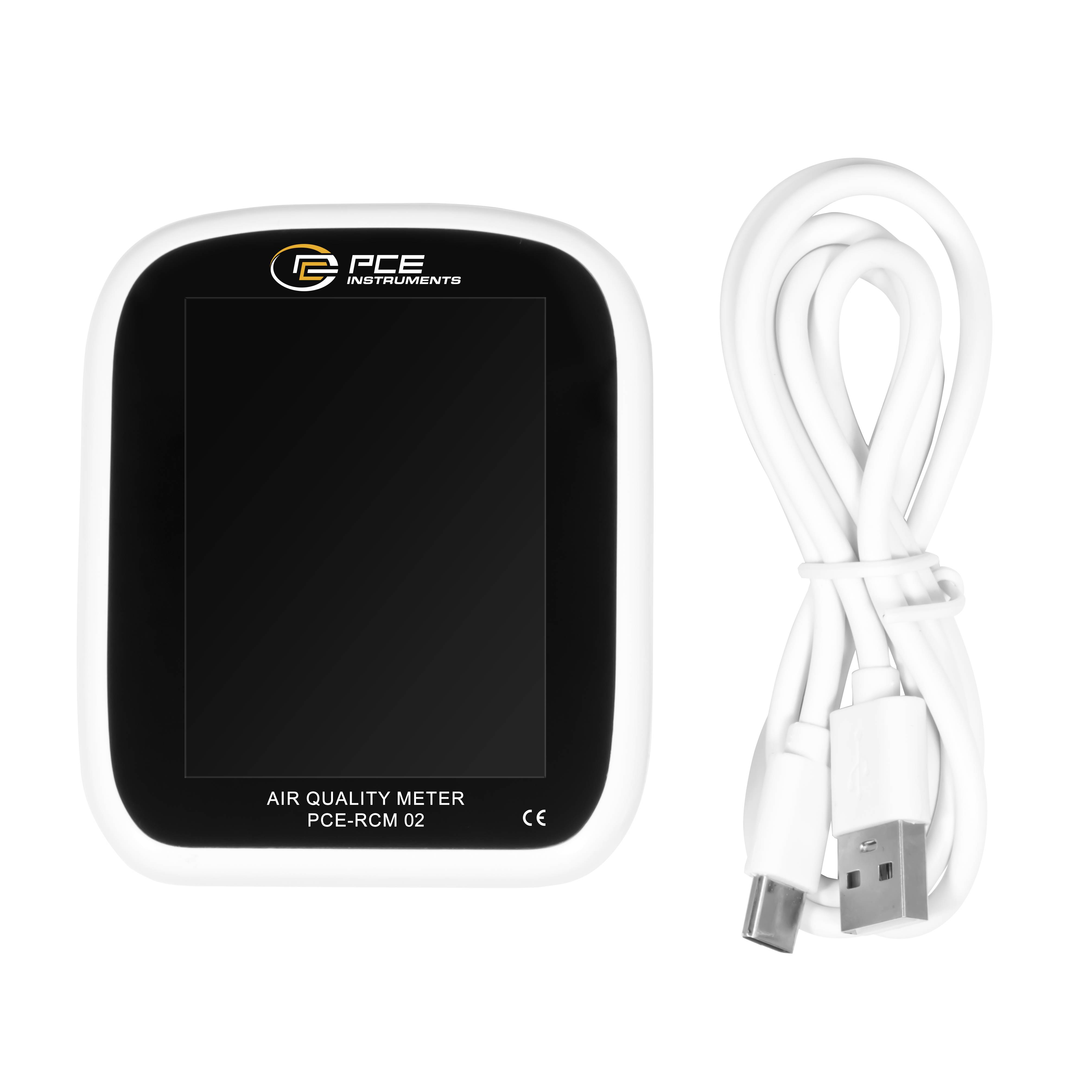 PCE Instruments Feinstaub-Messgerät PCE-RCM 02 Luftfeuchtigkeit, Temperatur, Feinstaub, Luftpartikel mit Temperaturmessfunktion