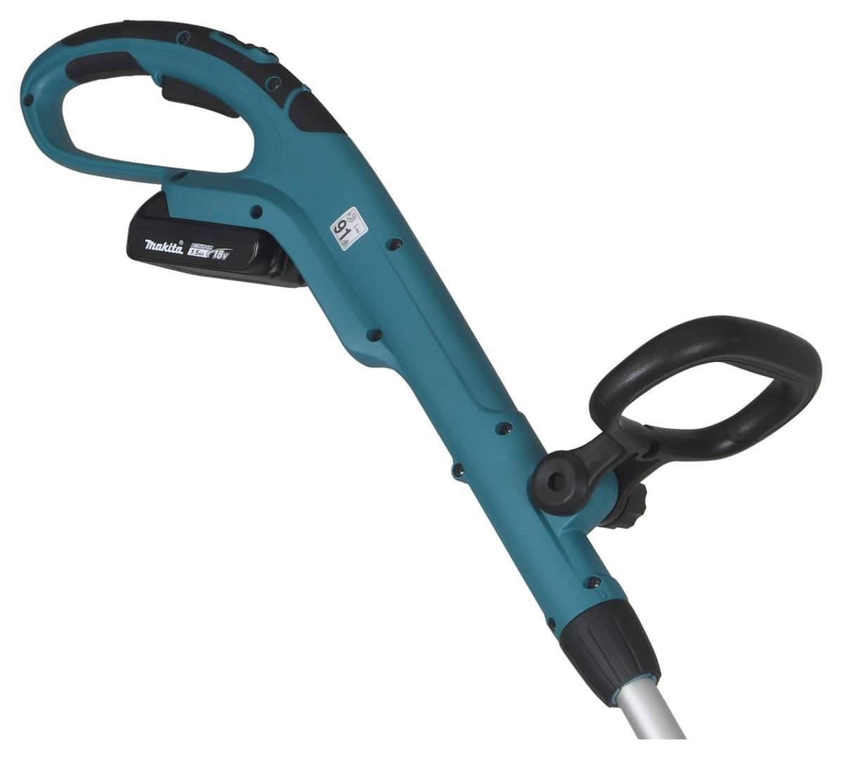 Makita DUR181SY, Nylonschnur, D-Schlaufengriff, Nylon, 19 cm, 7800 RPM, Schwarz, Grün