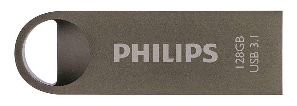 Philips FM12FD165B Moon edition 3.1 USB-Flash-Laufwerk 128 GB USB
