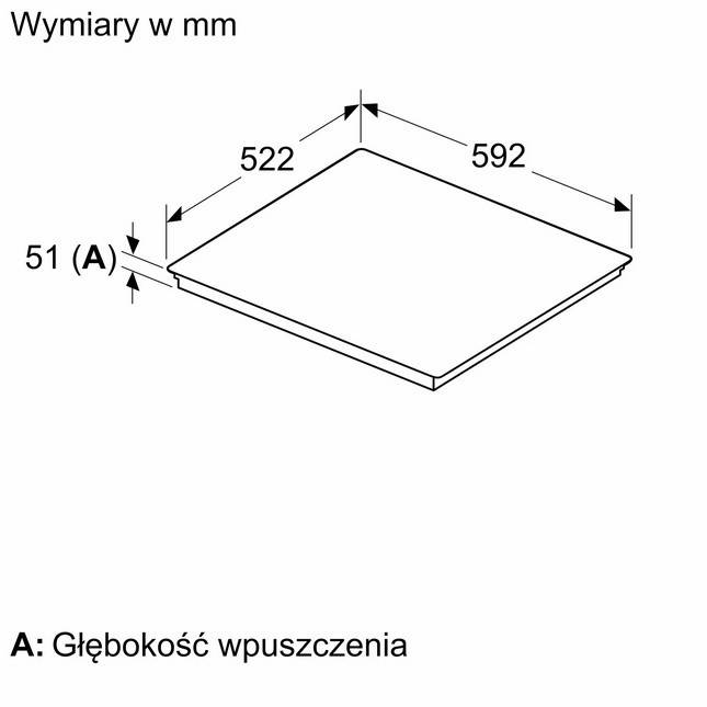 Pyta indukcyjna ED65KHSB1E