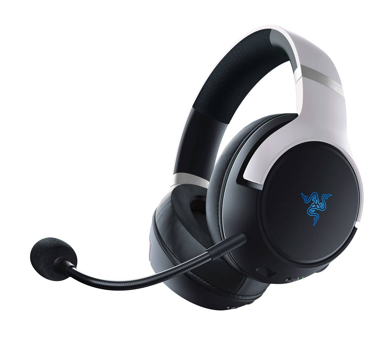 RAZER Kaira Pro HyperSpeed - PlayStation Gaming Over Ear Headset Bluetooth® Stereo Weiß Headset, Lautstärkeregelung, Mikrofon-Stummschaltung