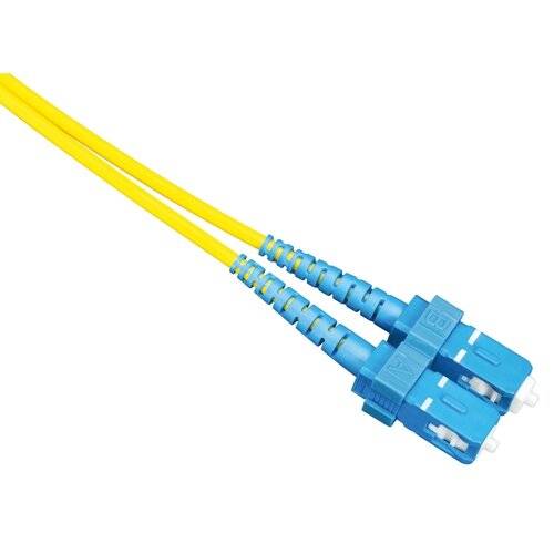 Singlemode-Patchkabel, OS1/OS2 LSZH Premium - LC-LC Duplex, 15m