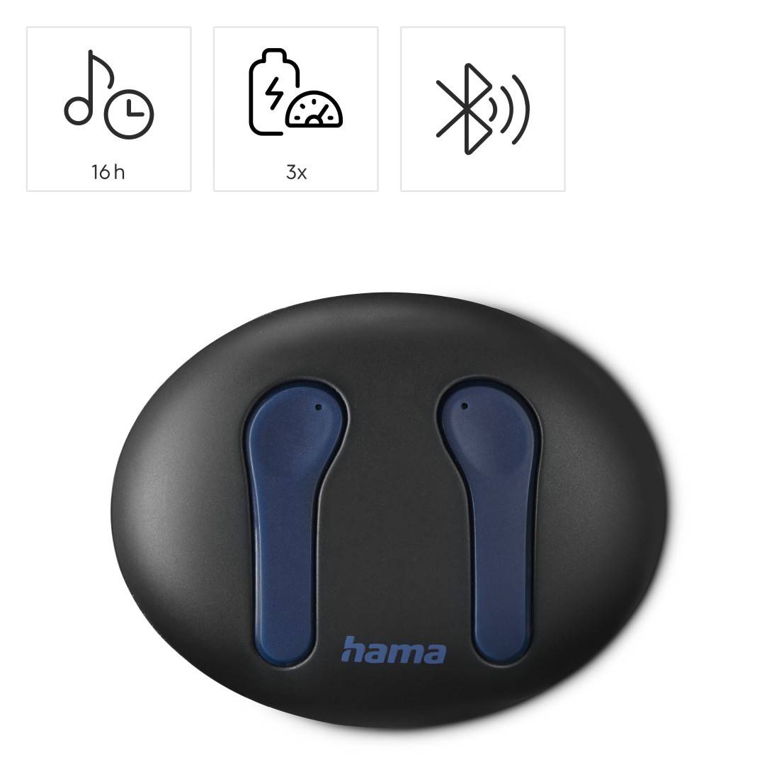 hama 00184167 Bluetooth®-Kopfhörer "Spirit Unchained", True Wireless Earbuds, ENC, FC, SW
