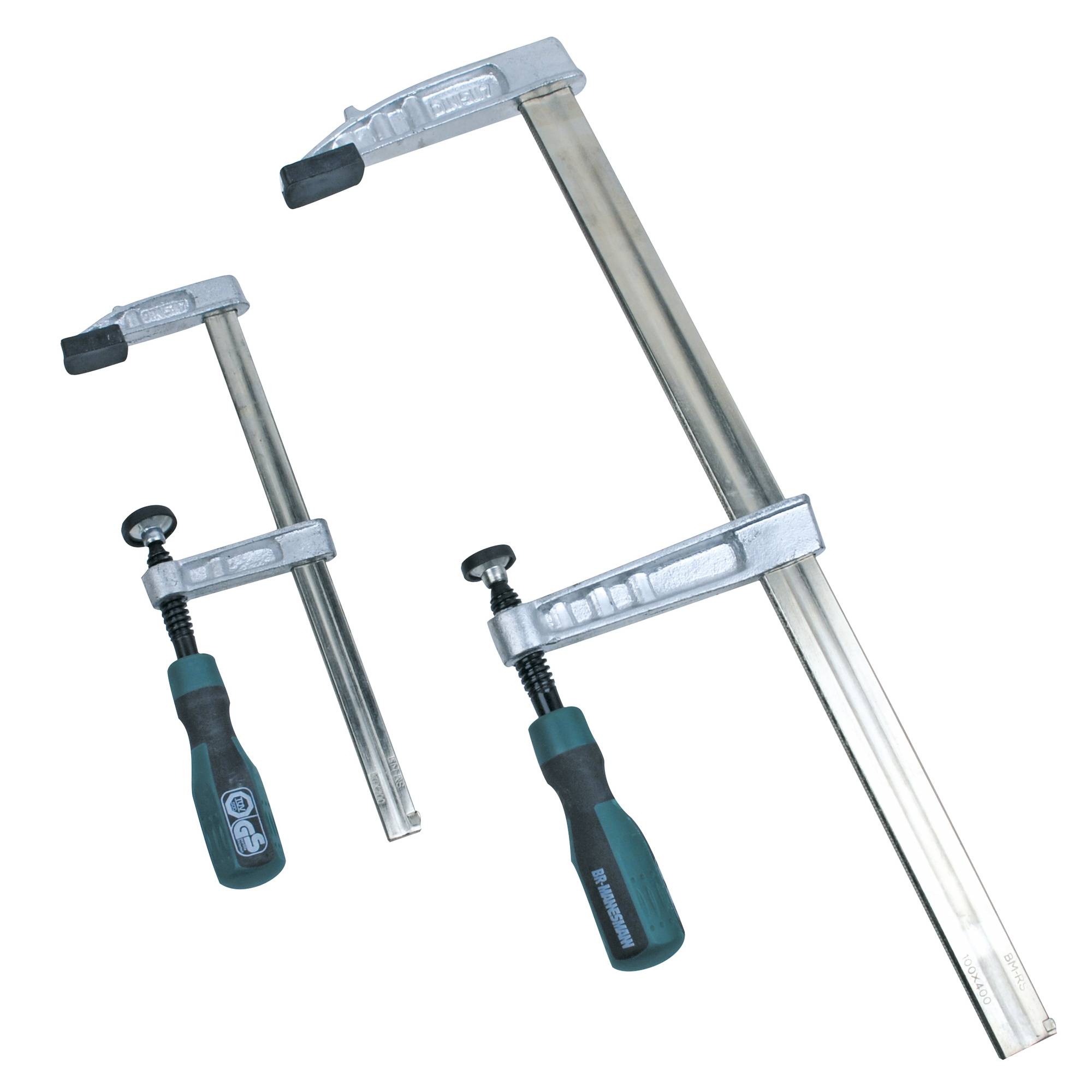 BRÜDER MANNESMANN Schraubzwingen-Satz, 2-teilig, DIN 5117