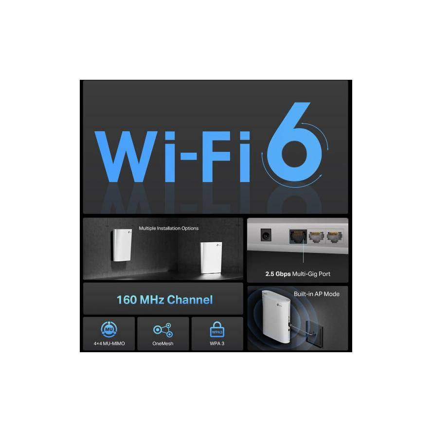 TP-Link RE6000XD V1 - Wi-Fi-Range-Extender - Mesh