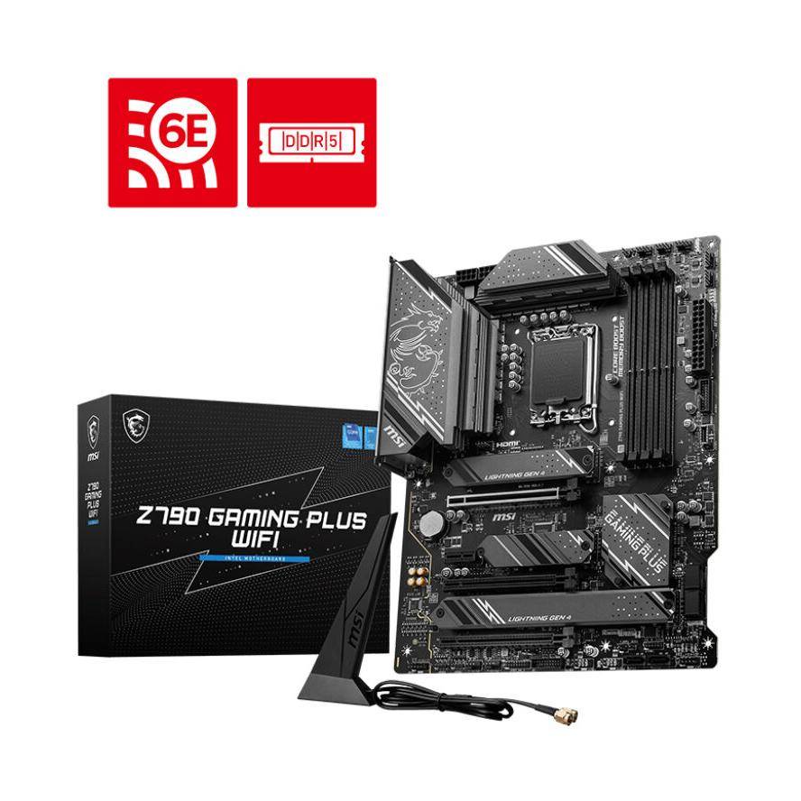 MSI Z790 Gaming Plus Wifi (Z790,S1700,ATX,DDR5) Multimedia-Technik INTEL
