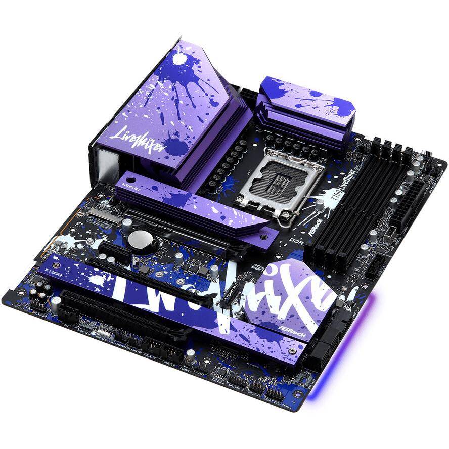 ASRock Z790 LiveMixer Mainboard Sockel (PC) Intel® LGA 1700 Formfaktor (Details) ATX Mainboard-Chipsatz Intel® Z790