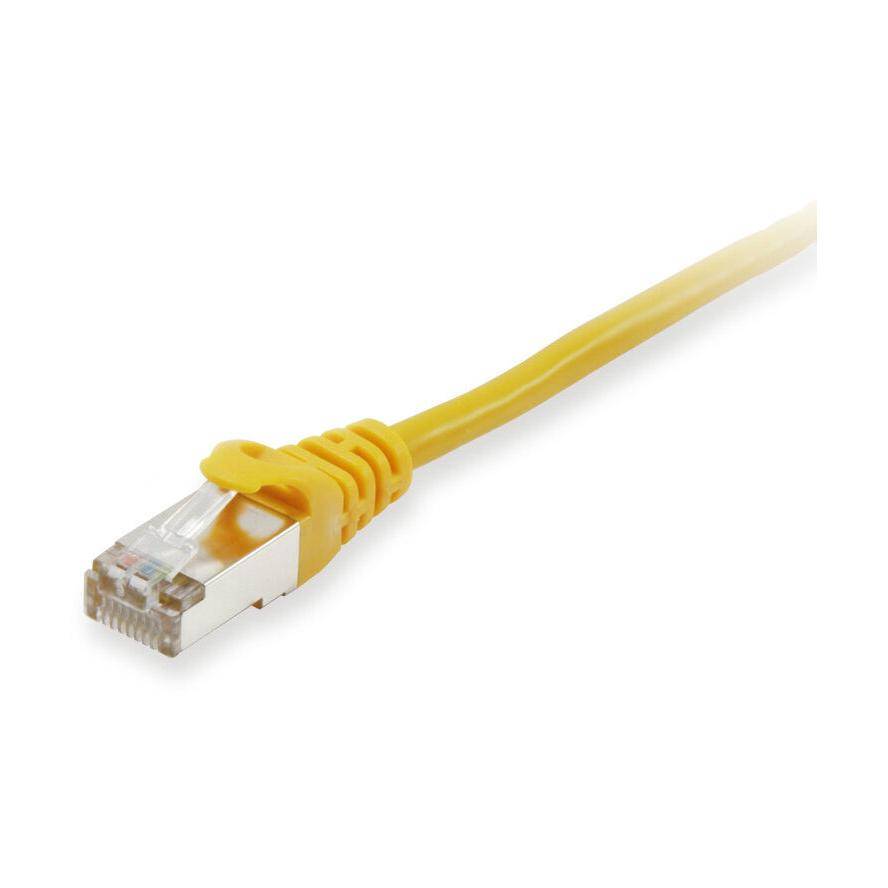 Equip 605564 RJ45 Netzwerkkabel, Patchkabel CAT 6 S/FTP 5.00 m Gelb vergoldete Steckkontakte 1 St.