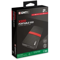 Emtec X200 2TB USB 3.2 Gen 12.000 GB Emtec X200 2TB USB 3.2 Gen 12.000 GB