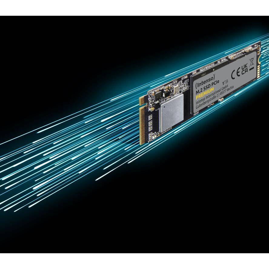 Intenso PREMIUM - SSD - 2 TB - intern - M.2 2280 - PCIe 3.0 x4 (NVMe)