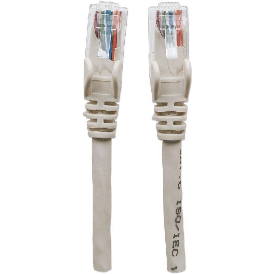 Intellinet 336741 RJ45 Netzwerkkabel, Patchkabel CAT 6 U/UTP 20.00 m Grau 1 St.