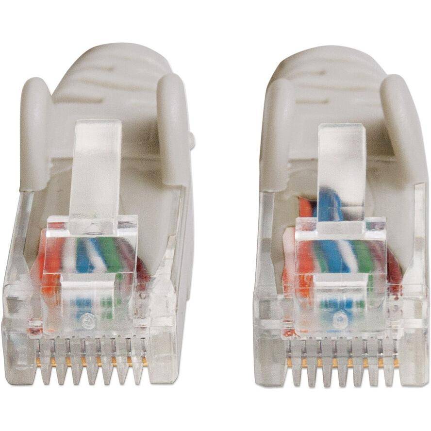 Intellinet 336741 RJ45 Netzwerkkabel, Patchkabel CAT 6 U/UTP 20.00 m Grau 1 St.