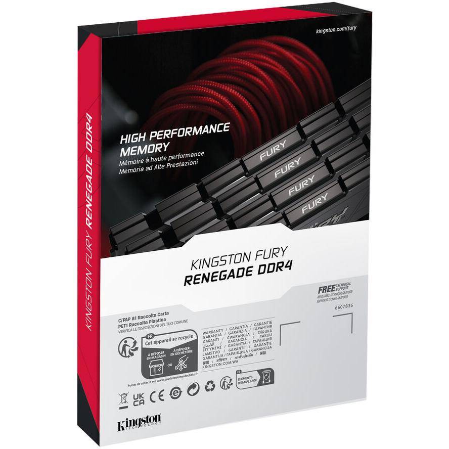 Kingston FURY Renegade - DDR4 - Kit - 64 GB: 2 x 32 GB