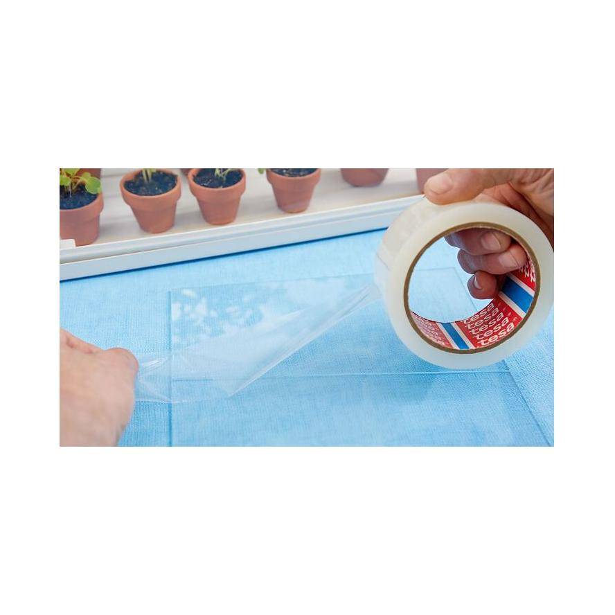 tesa 56349-00000-04 Reparaturband tesa® extra Power Transparent (L x B) 10 m x 50 mm 1 St.