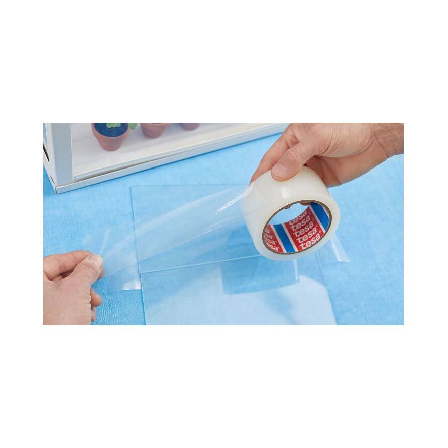 tesa 56349-00000-04 Reparaturband tesa® extra Power Transparent (L x B) 10 m x 50 mm 1 St.