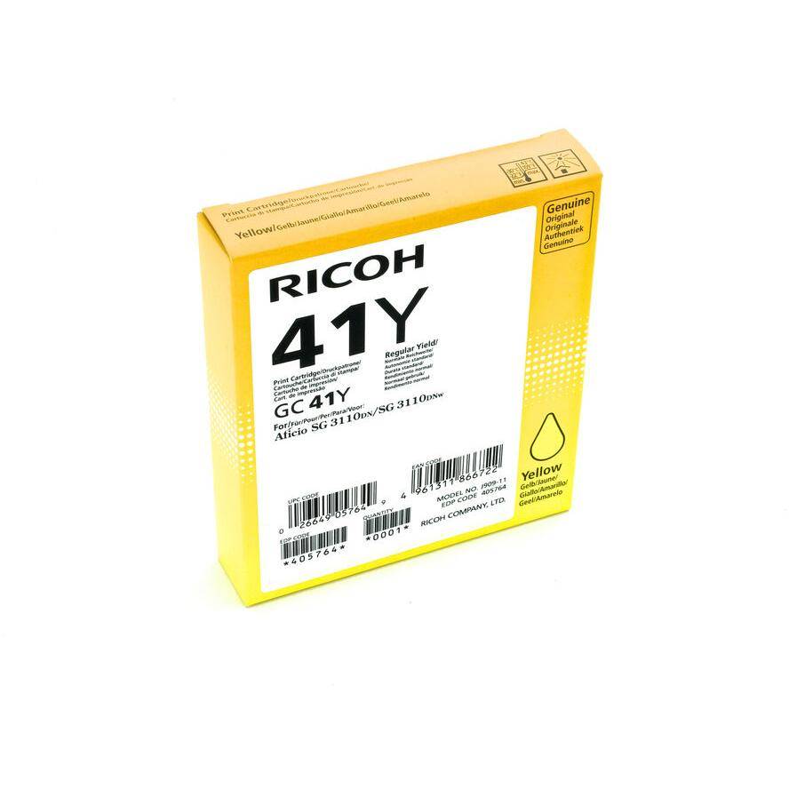 Ricoh Gelb - Original - Tintenpatrone - für Ricoh Aficio SG 3100 - Aficio SG 311