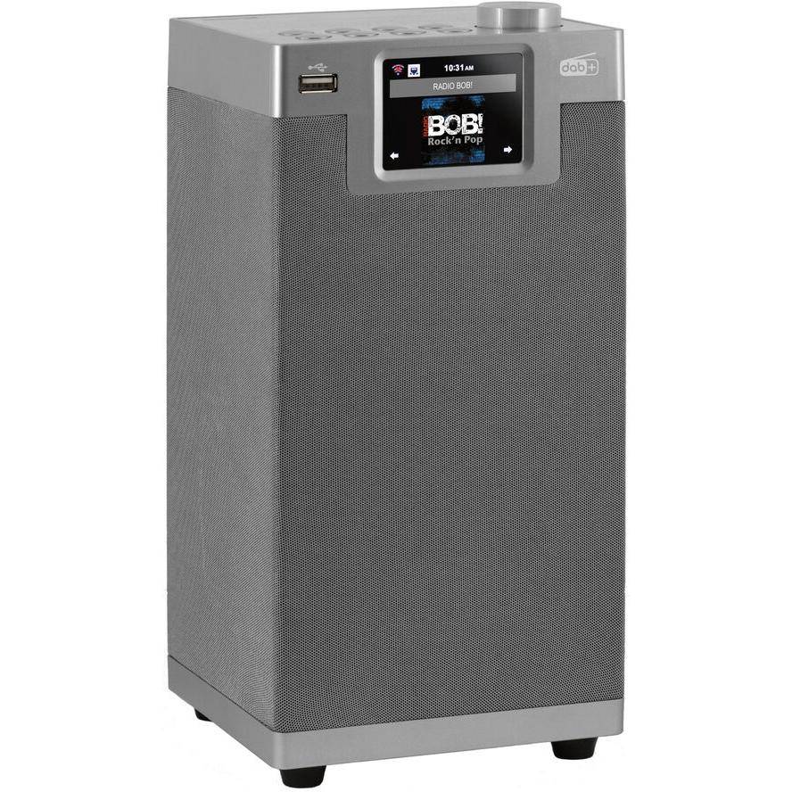 Telestar DABMAN i610 - Netzwerk-Audio-Player - Silber