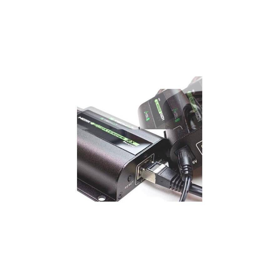 Techly Extender HDMI Full HD on cable Cat.5E / 6 / 6A / 7 max 60m Autoregulated