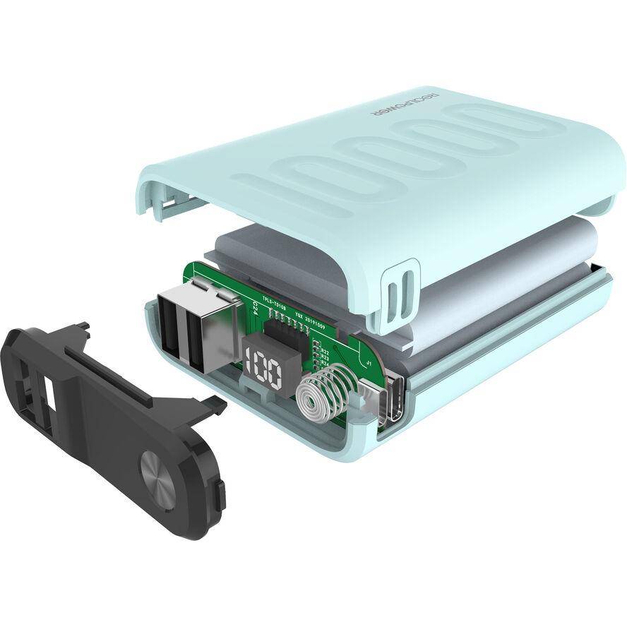 RealPower B-10000PD+ Nutopia, 10000 mAh, Blau