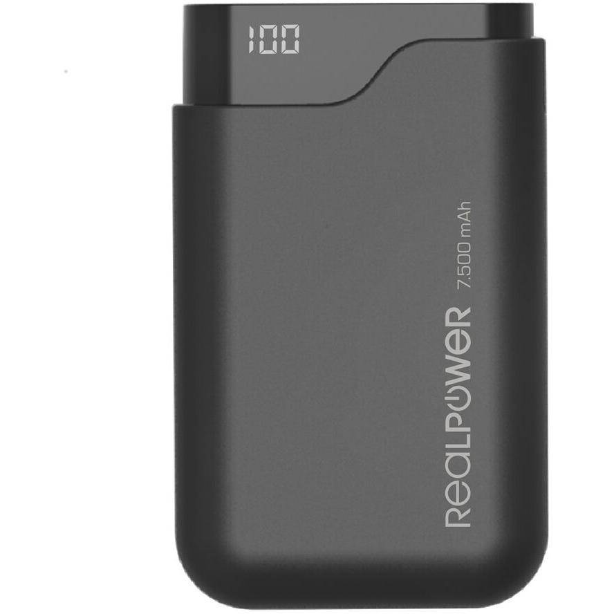 Ultron PB-7500C, 7500 mAh, Schwarz