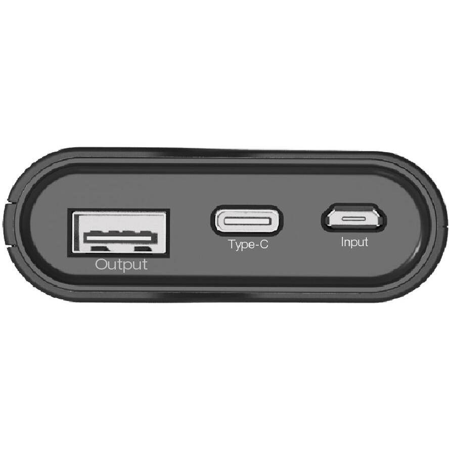 Ultron PB-7500C, 7500 mAh, Schwarz