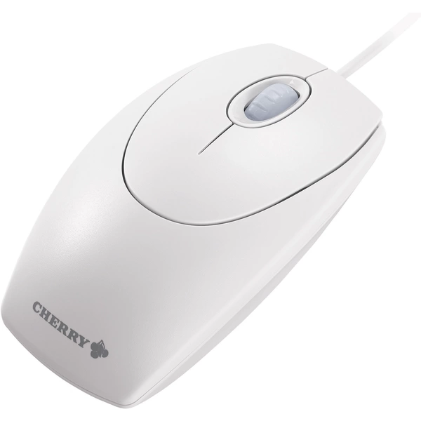 Cherry Wheelmouse Maus USB Optisch Hellgrau 3 Tasten 1000 dpi Cherry Wheelmouse Maus USB Optisch Hellgrau 3 Tasten 1000 dpi