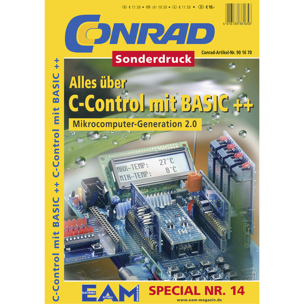 Programmierungs-Fachbuch Alles über C-Control mit BASIC ++