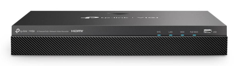 TP-Link VIGI NVR2008H-8MP V1 - NVR - 8 Kanäle