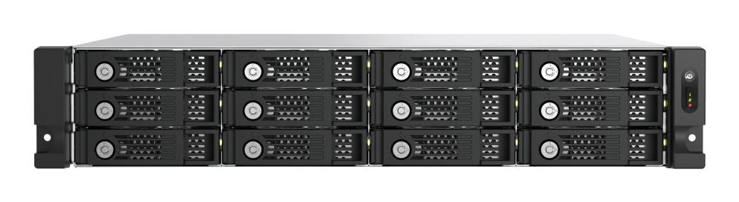 QNAP Festplatten-Array - 12 Schächte (SATA-600) - SAS 12Gb/s (extern) - Rack - e