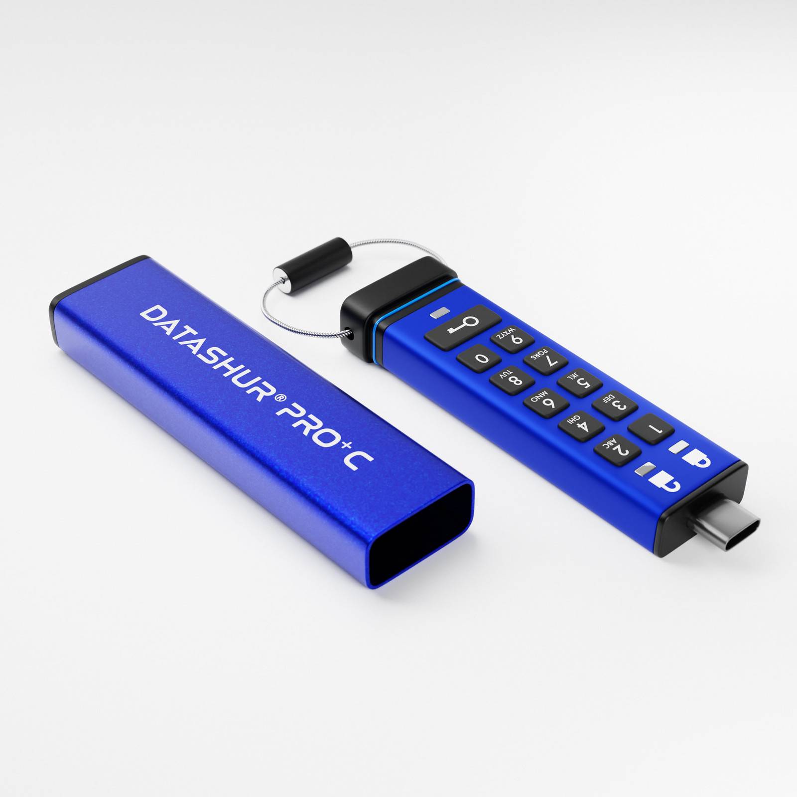 iStorage datAshur PRO+ C USB-Flash-Laufwerk verschlüsselt 256 GB USB 3.2 Gen 1