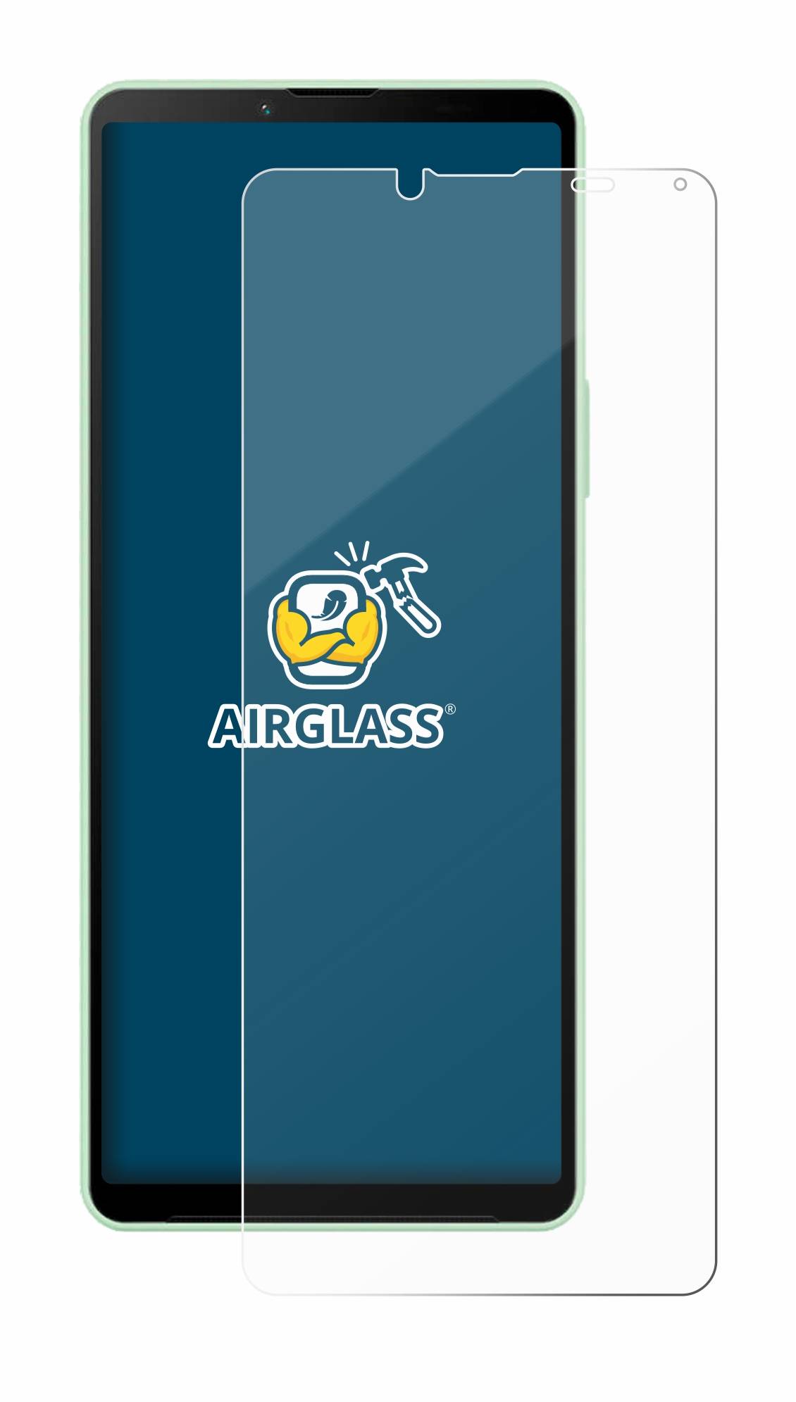 BROTECT AirGlass Glas Schutz-Folie für Sony Xperia 10 V - Schutzglas