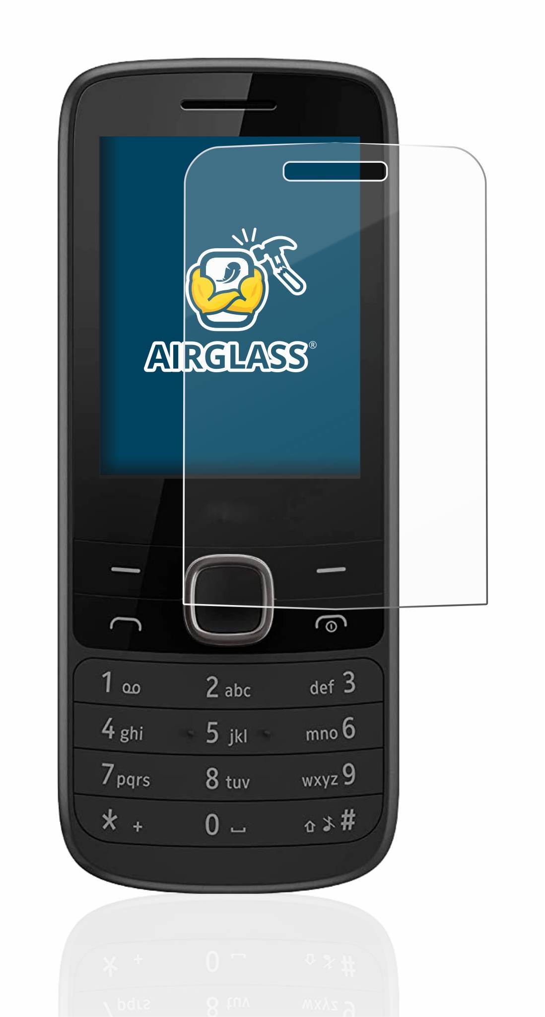 BROTECT AirGlass Glas Schutz-Folie für Nokia 225 4G - Schutzglas